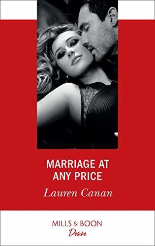 Marriage At Any Price (The Masters of Texas, Book 4)