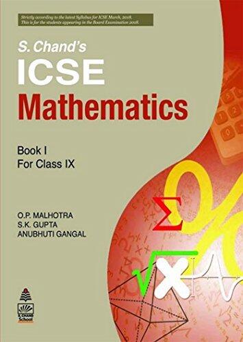 S. Chand's ICSE Mathematics for Class 9