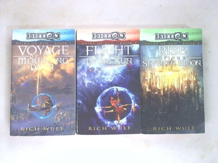 Heirs of Ash Series: Voyage of the Mourning Dawn, Flight of the Dying Sun, Rise of the Seventh Moon