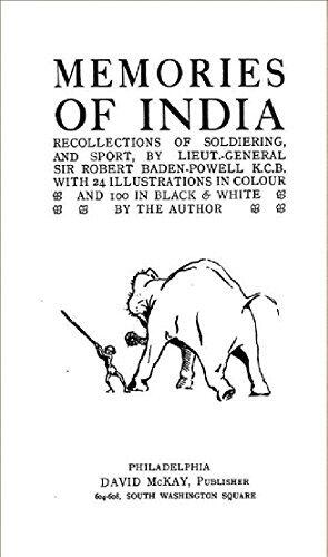 Memories of India: Recollections of soldiering, and sport
