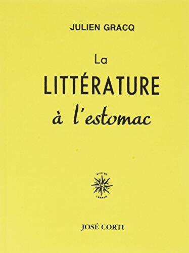 La Littérature à l'estomac
