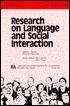 Co-construction: A Special Issue of research on Language and Social Interaction