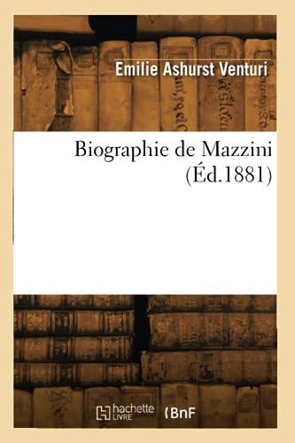Biographie de Mazzini