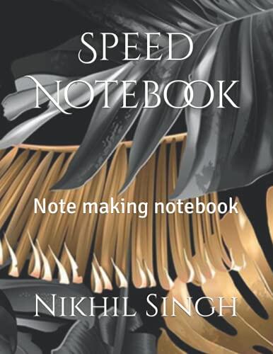 Speed Notebook: Note Making Notebook