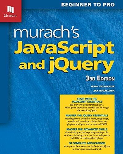 Murach's JavaScript and jQuery