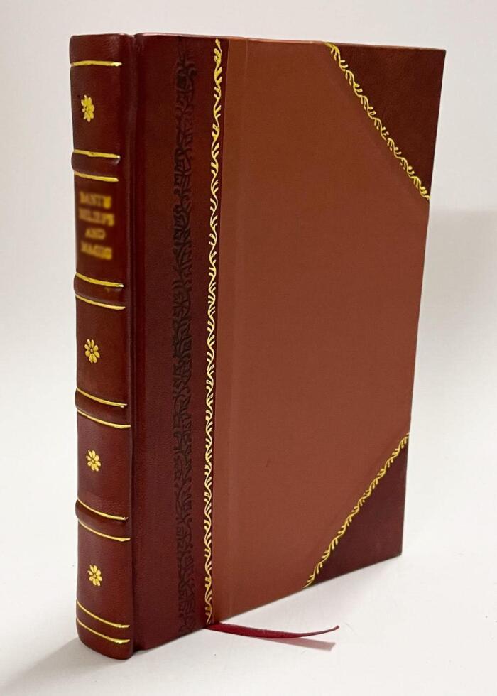 Artifice, Ruse and Subterfuge at the Card Table : a Treatise on the Science and Art of Manipulating Cards / by S.W. Erdnase ; with over One Hundred Drawings from Life by M.D. (1902) [Leather Bound]