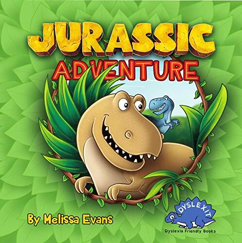 Jurassic Adventure: Dyslexia Friendly Book for Kids | Dyslexie font | Books for dyslexic children