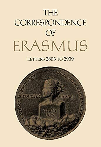 The Correspondence of Erasmus: Letters 2803 to 2939, Volume 20
