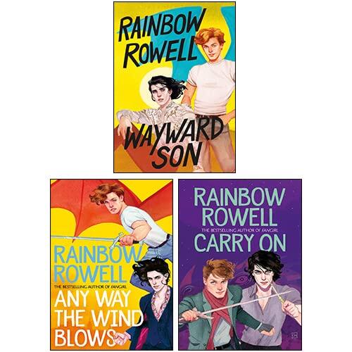 Simon Snow Trilogy 3 Books Collection Set By Rainbow Rowell