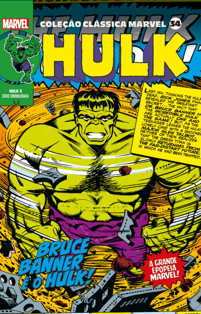 Coleção Clássica Marvel, Vol. 34 - Hulk, Vol. 3