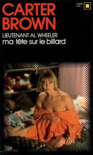 Ma tête sur le billard
