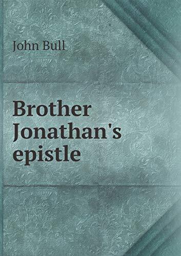 Brother Jonathan's epistle