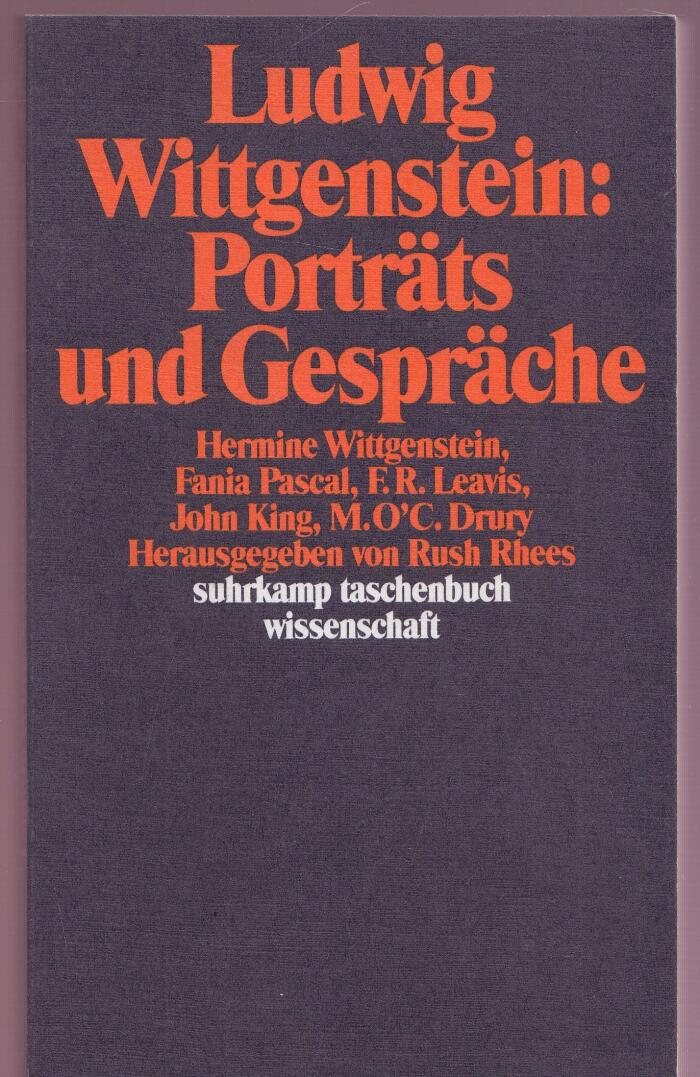Porträts und Gespräche.