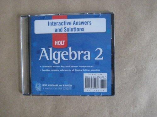 Interac ANS/Sol CD-ROM Alg 2 2007
