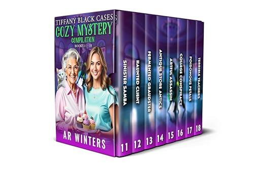 Tiffany Black Cases Cozy Mystery Compilation Books 11 to 18