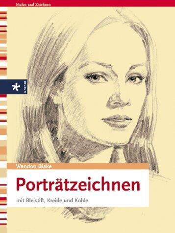 Porträtzeichnen mit Bleistift, Kreide und Kohle.
