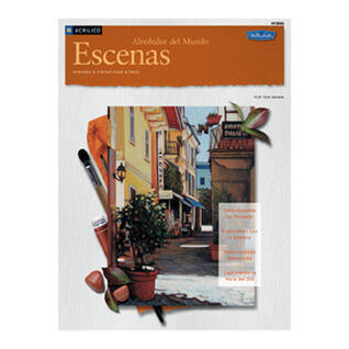 Acrilico: Escenas Alrededor del Mundo / Acrylic: Scenes Around the World (How to Draw and Paint)