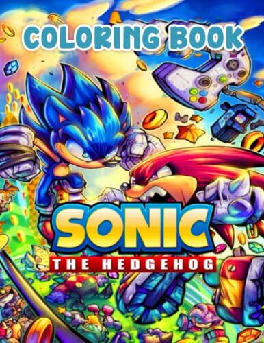 Sónic the Hedgehog 2 Coloring Book: JUMBO Coloring Book For Kids | Sónic Colouring Book Gift For Children And Toddlers