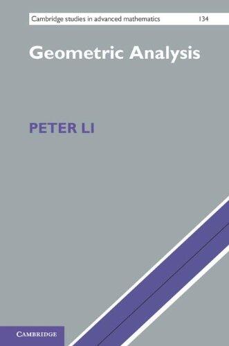 Geometric Analysis