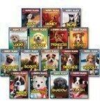 The Puppy Place Set, Books 1-16: Goldie, Snowball, Shadow, Rascal, Buddy, Flash, Scout, Patches, Noodle, Pugsley, Princess, Maggie and Max, Cody, Honey, Bear, and Lucky