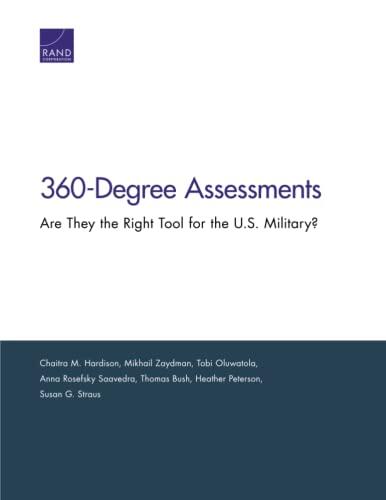 360-Degree Assessments: Are They the Right Tool for the U.S. Military?