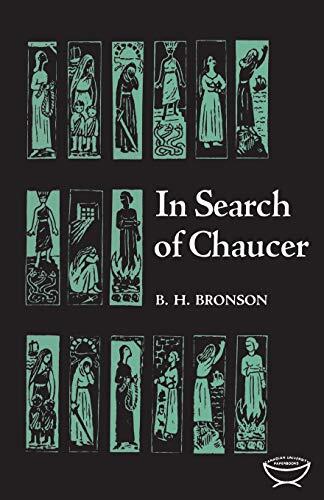 In Search of Chaucer