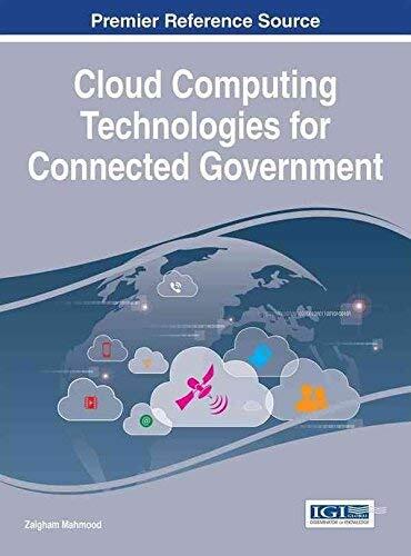 [(Cloud Computing Technologies for Connected Government)] [Edited by Zaigham Mahmood] published on