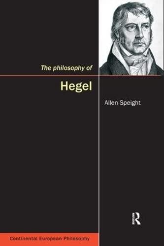 The Philosophy of Hegel (Continental European Philosophy