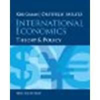International Economics: Theory and Policy