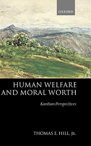 Human Welfare and Moral Worth: Kantian Perspectives