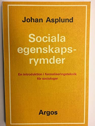 Sociala egenskapsrymder