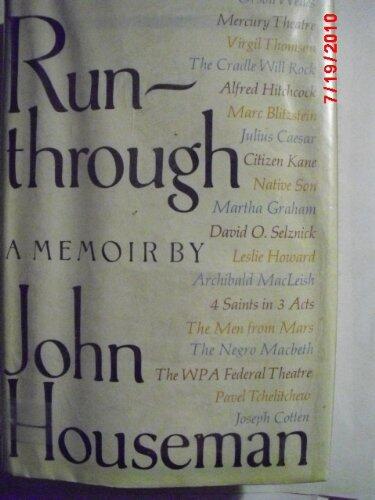 Run-Through: A Memoir