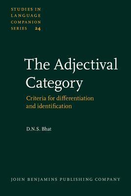 The Adjectival Category: Criteria for differentiation and identification