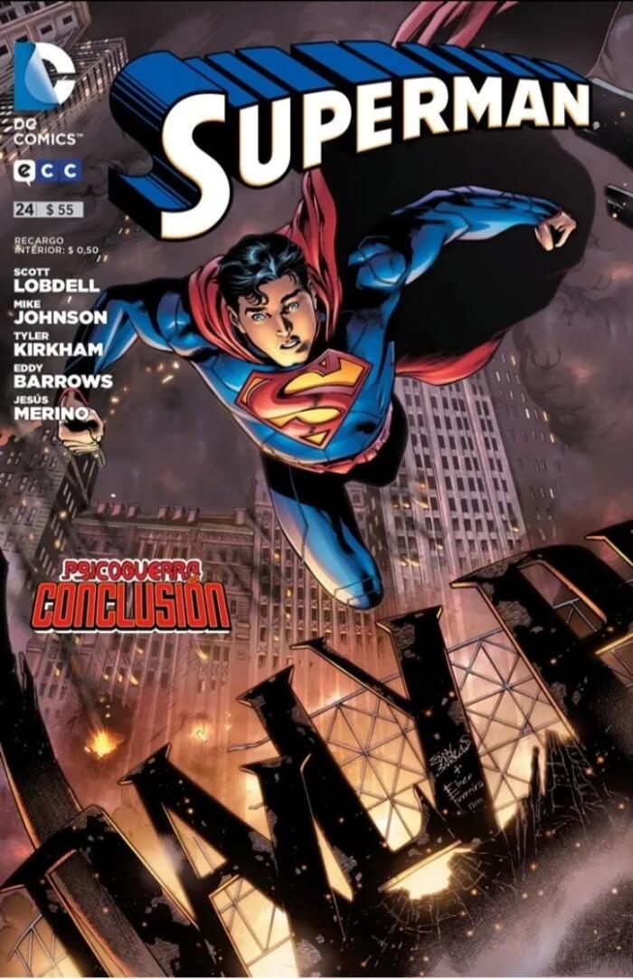 Superman, núm. 24: Psicoguerra - conclusión