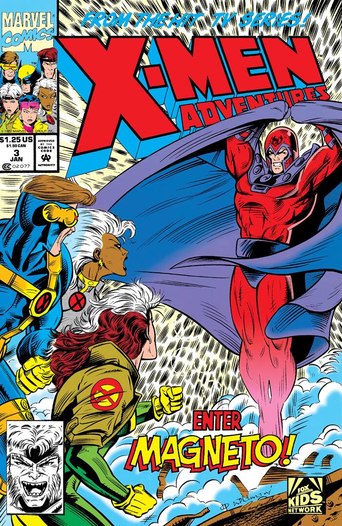 X-Men Adventures (1992-1994) #3