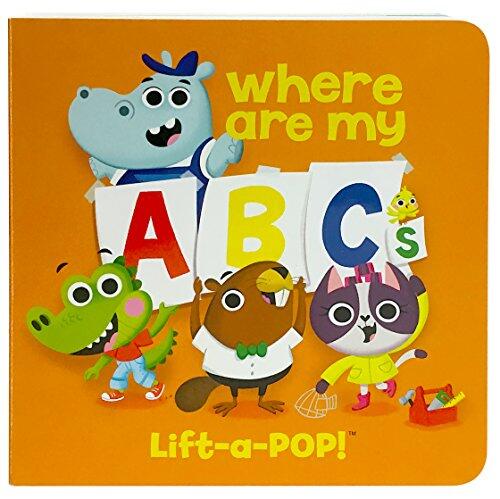 Where Are My ABCs: Lift-a-Pop Children's Board Book