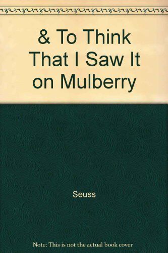 And to Think That I Saw It on Mulberry