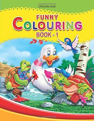 Funny Colouring Part - 1 [Paperback] [Jan 01, 2011] Dreamland Publications