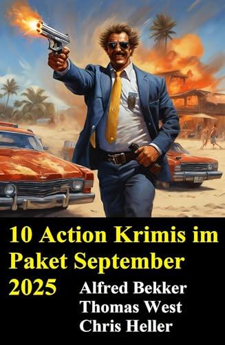 10 Action Krimis im Paket September 2025