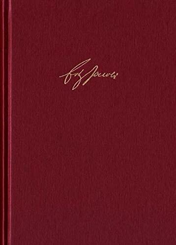 Friedrich Heinrich Jacobi, Briefwechsel Juli 1788 Bis Dezember 1790. Nr. 2152-2738 (Friedrich Heinrich Jacobi: Briefwechsel - Nachlass - Dokumen)