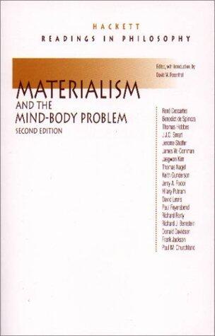 Materialism and the Mind-Body Problem