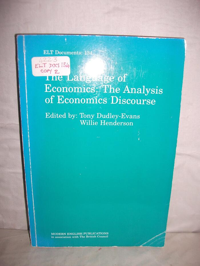 The Language of Economics: ELT Document 134