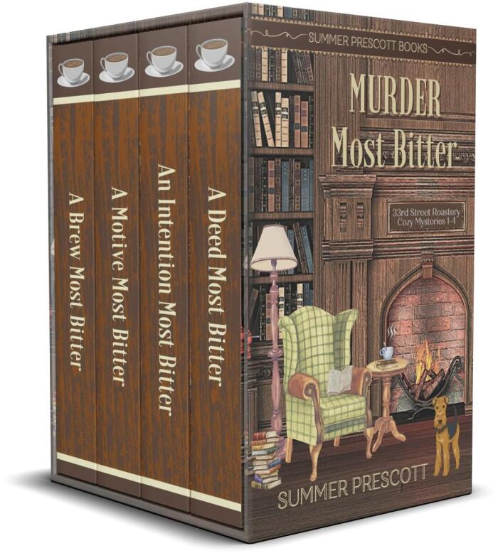 Murder Most Bitter: 33rd Street Roastery Cozy Mysteries Books 1-4