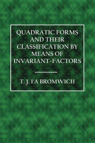 Quadratic Forms and Their Classification by Means of Invariant-Factors