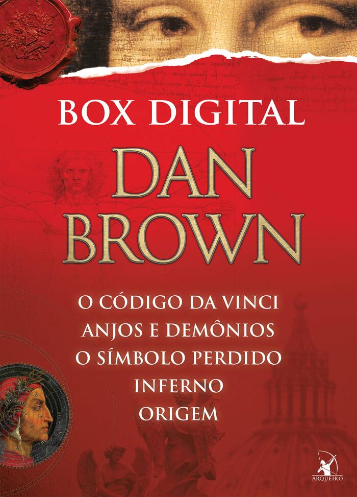 Dan Brown Robert Langdon: Coleção de Livros