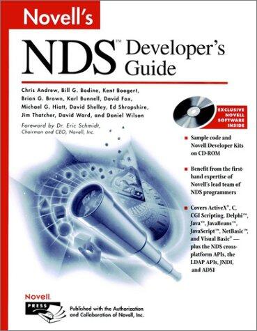 Novell's NDS Developer's Guide