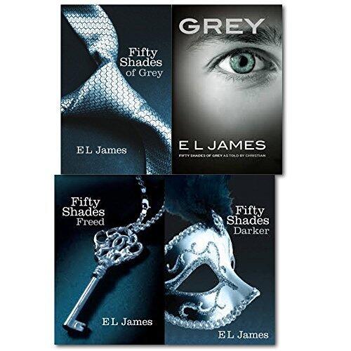 Fifty Shades of Grey 4 Books Collection