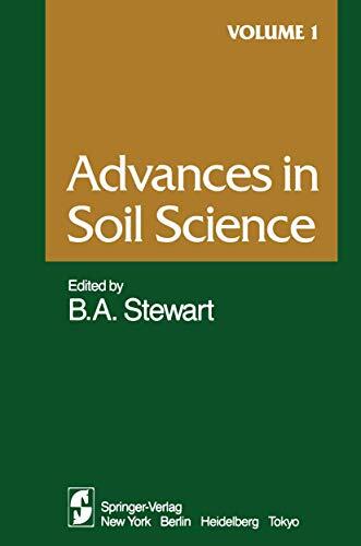 Advances in Soil Science, Volume 1