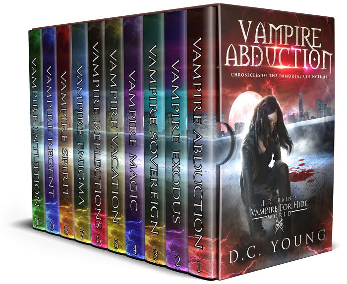Chronicles of the Immortal Council: Books 1-10: Set in the World of Samantha Moon