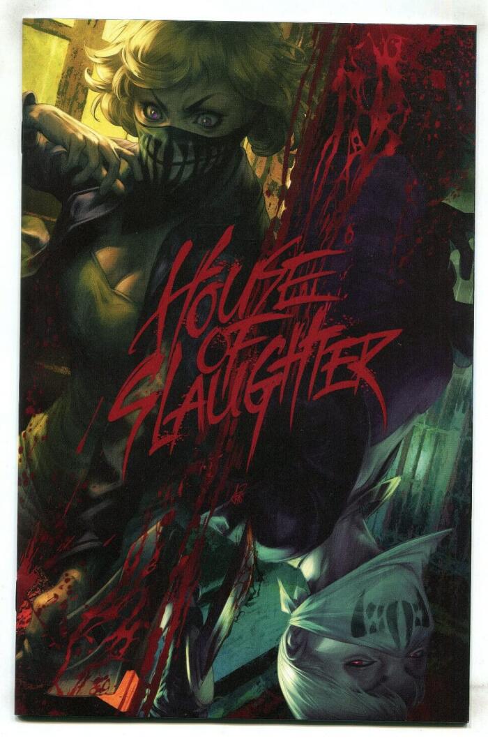 HOUSE OF SLAUGHTER Comic Issue Number 1 LIMITED PRINT RUN of 1000 With COA